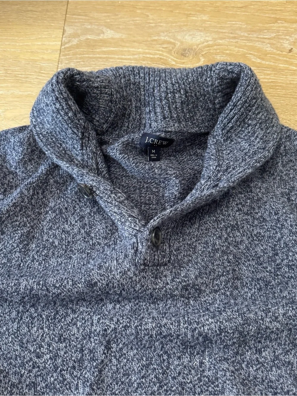 J. Crew Men’s Sweater - Blue Heather
